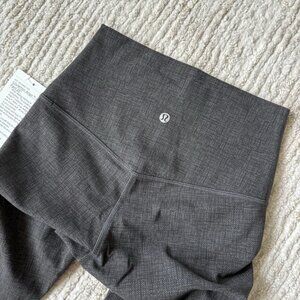 Lululemon Align HR Pant 25” - Diamond Texture Print Black Multi Size 6
